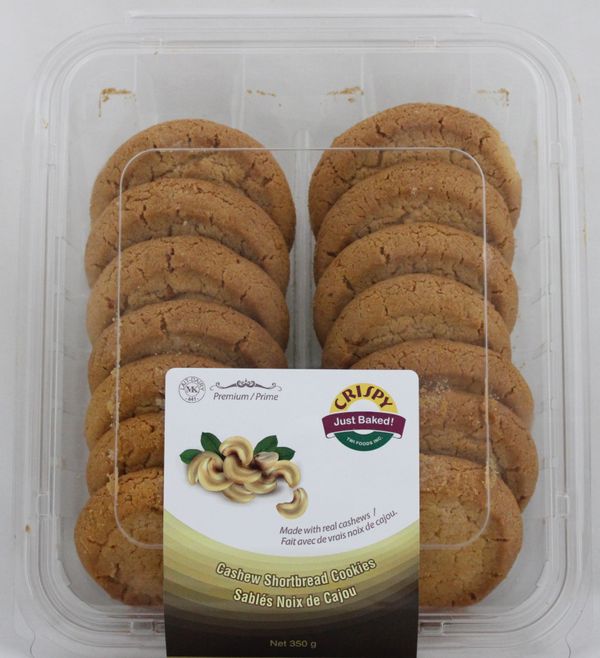 Wholesale Crispy Cashew Cookies 12.3 oz- Bulk