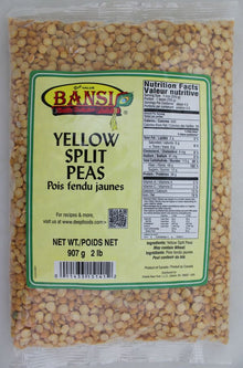 Wholesale Bansi Yellow Split Peas 2 lb- Bulk