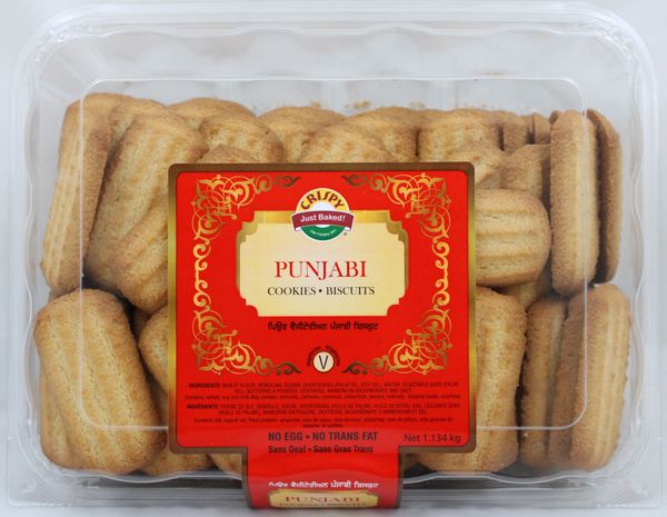 Wholesale Crispy Punjabi Cookies 2.5 lb-8 Ct Case Bulk