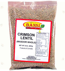 Wholesale Bansi Masoor Whole 2 lb- Bulk