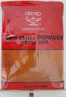 Deep Red Chilli Powder X-Hot 14 oz