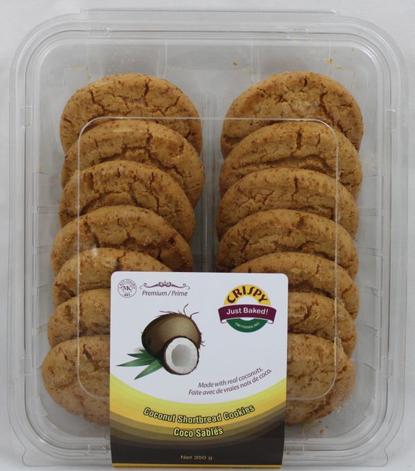 Wholesale Crispy Coconut Cookies 12.3 oz-12 Ct Case Bulk