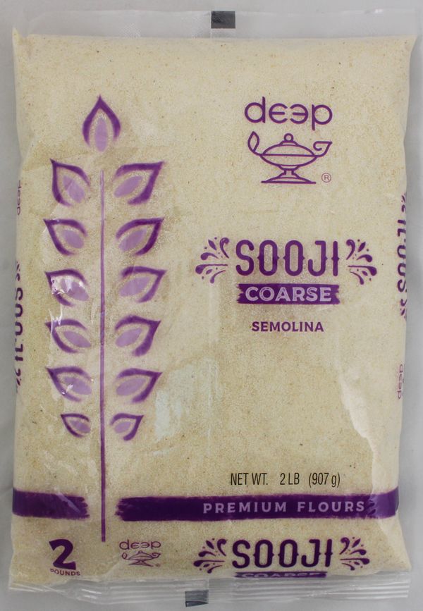 Wholesale Deep Sooji Flour Coarse 2 lb- Bulk