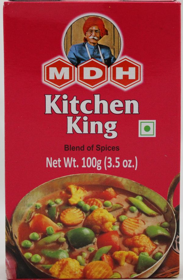 Wholesale MDH Kitchen King Masala 3.5 oz-10 Ct Case Bulk