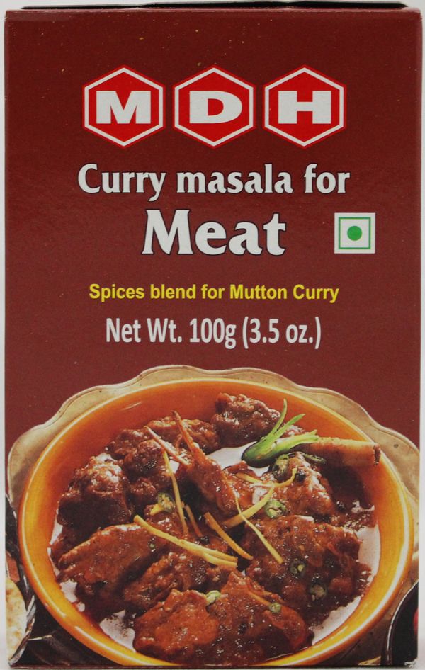 Wholesale MDH Meat Curry Masala 3.5 oz-10 Ct Case Bulk