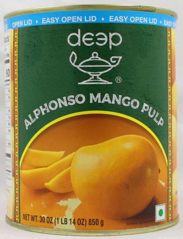 Deep Alphonso Mango Pulp 30oz