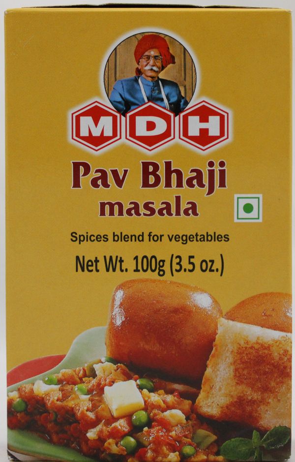 Wholesale MDH Pav Bhaji Masala 3.5 oz-10 Ct Case Bulk