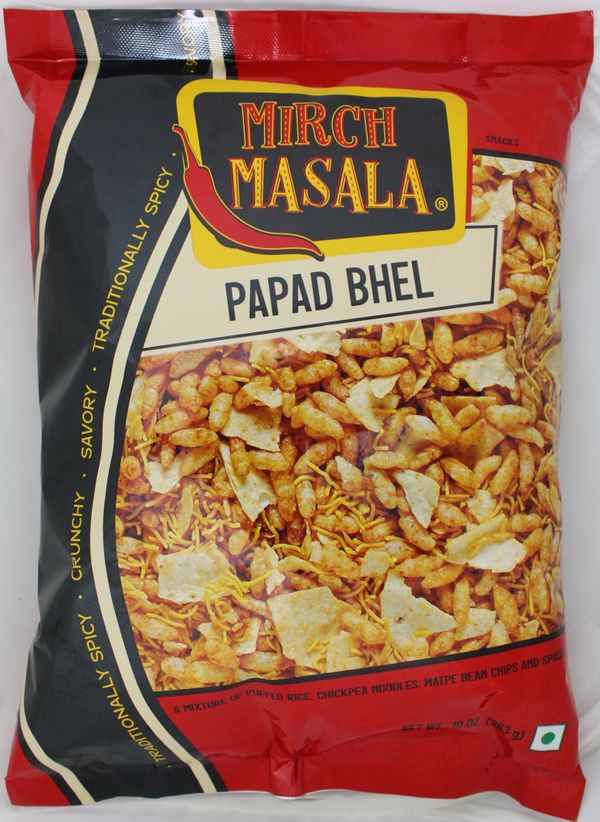 Wholesale Mirch Masala Papad Bhel 10 oz- Bulk