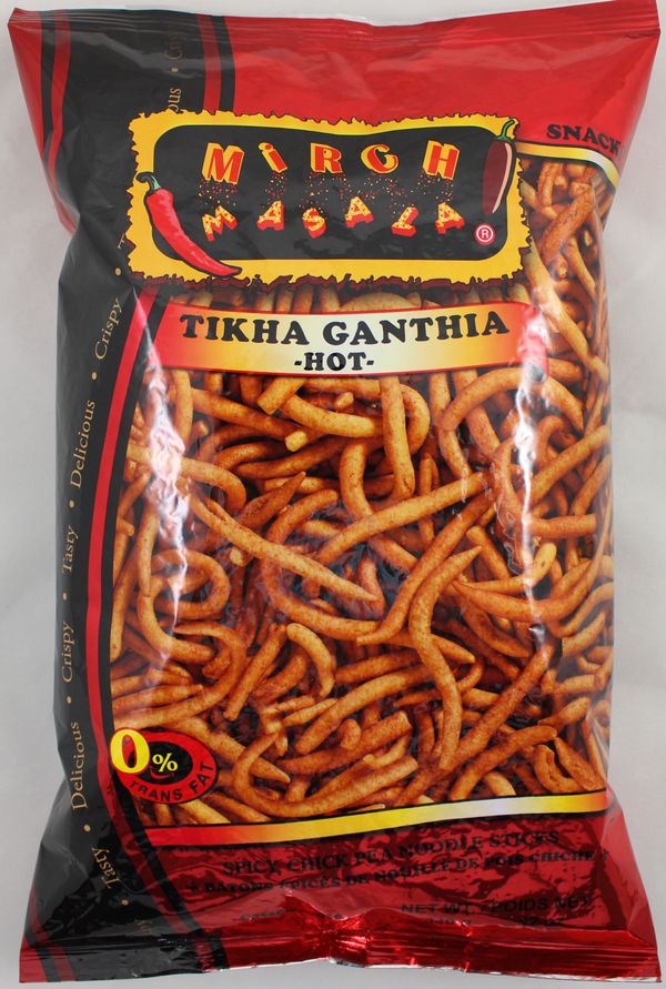 Wholesale Mirch Masala Tikha Ganthia Hot 12 oz- Bulk