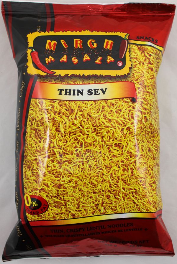 Wholesale Mirch Masala Thin Sev 12 oz- Bulk
