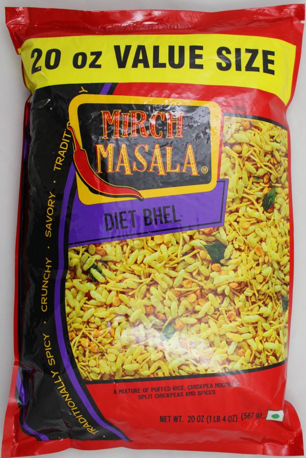 Wholesale Mirch Masala Diet Bhel 20 oz- Bulk