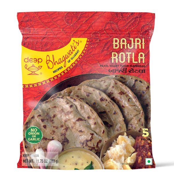 Wholesale Bajri Rotla 5pc 11.75 oz-24 Ct Case Bulk