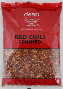 Deep Red Chilli Crushed 14 oz