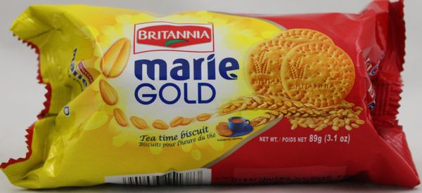 Wholesale Britannia Marie Gold Biscuits 3.1 oz-60 Ct Case Bulk