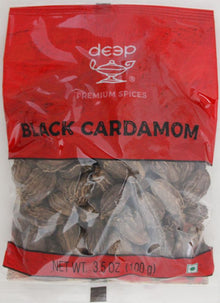 Wholesale Deep Black Cardamom 3.5 oz- Bulk