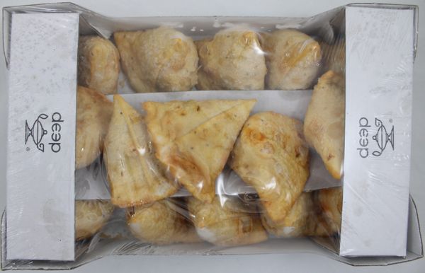 Wholesale Deep Jumbo Punjabi Samosa 15 pc 2.3 lb- Bulk