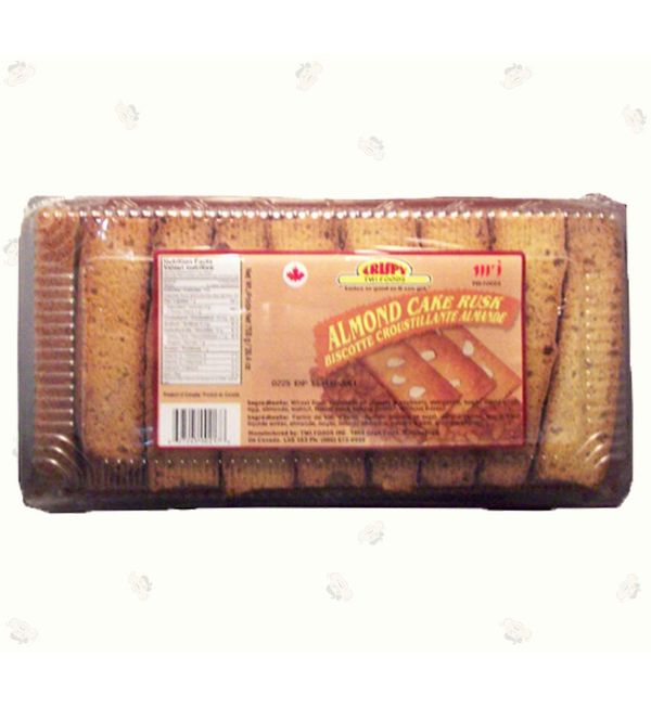 Wholesale Crispy Almond Cake Rusk 26 oz- Bulk
