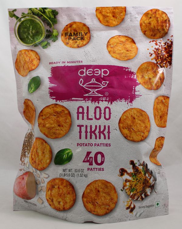 Deep Aloo Tikki Family Pack 40Pcs 53.6 oz