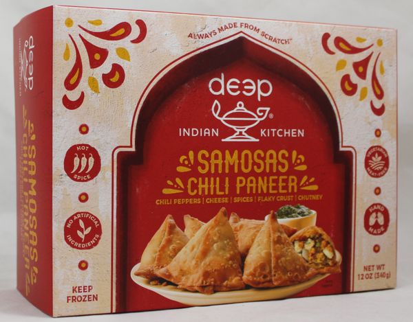 Deep Chilli Paneer Samosa 12 Oz