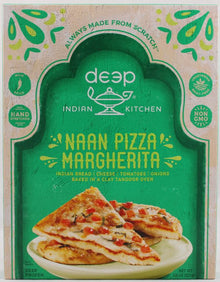 Wholesale Deep Margherita Naan Pizza 7.8 oz- Bulk