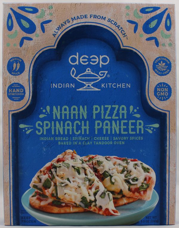 Deep Spniach & Paneer Cheese Pizza 8.5 oz
