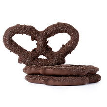 Wholesale BoxNCase Milk Chocolatey Coated Cookies & Creme Premier Pretzels- Bulk