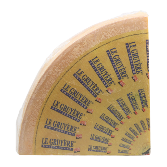 Wholesale Emmi Gruyere AOP Quarter Cheese 20 lb- Bulk