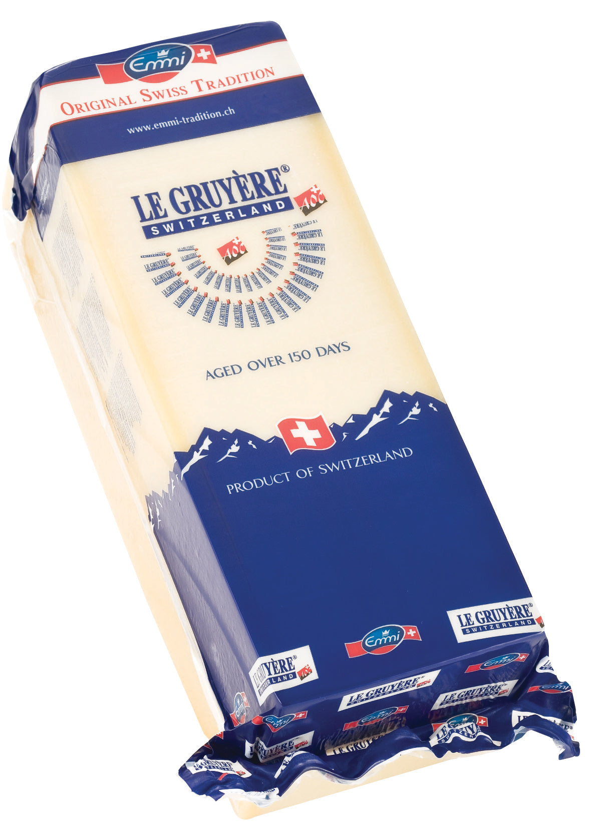 Wholesale Emmi Gruyere AOP King Cut Cheese 5 lb- Bulk