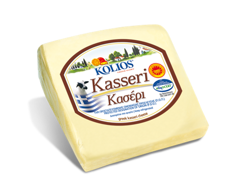 Wholesale Kolios Greek Kasseri Cheese 250 Gram-5 Ct Case Bulk