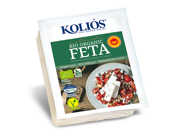 Wholesale Kolios Organic Feta Cheese 7 OZ-12ct Case Bulk