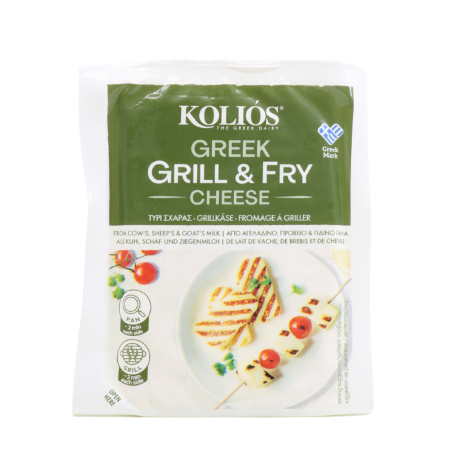 Wholesale Kolios Greek Frying Cheese 250 Gram-10ct Case Bulk