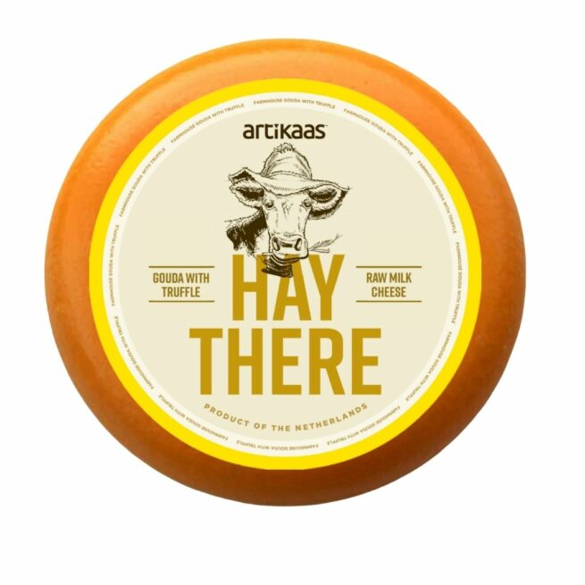 Artikaas Hay There” Gouda with Truffle Cheese 18 LB