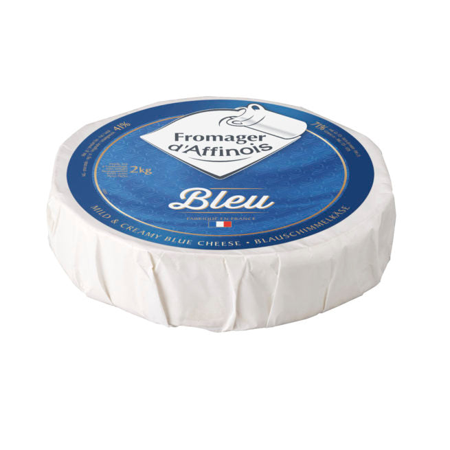 Wholesale Guilloteau Fromager d’Affinois Blue Cheese 2 KG-1ct Case Bulk