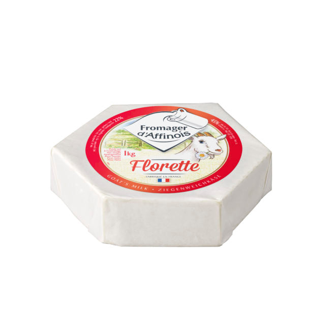 Wholesale Guilloteau Florette Goat Fromager d’Affinois Cheese 2.2 LB-1ct Case Bulk