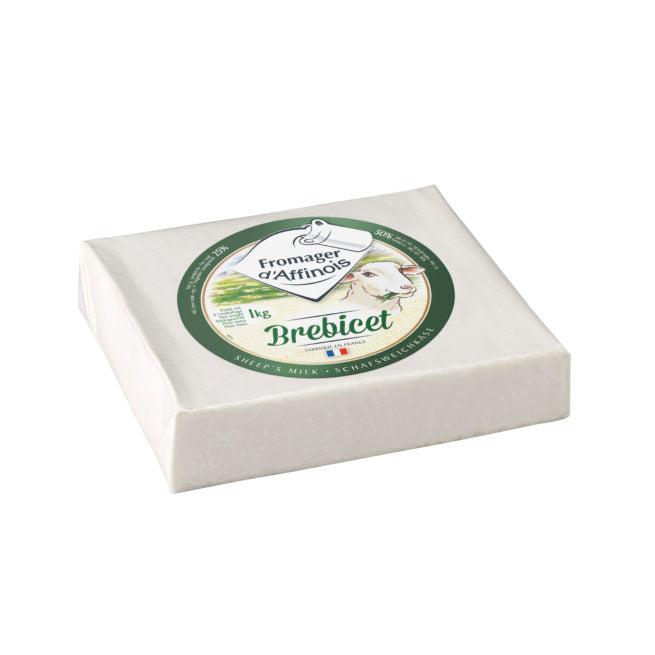 Wholesale Guilloteau Brebicet Sheep Brie Cheese 2.2 LB-1ct Case Bulk