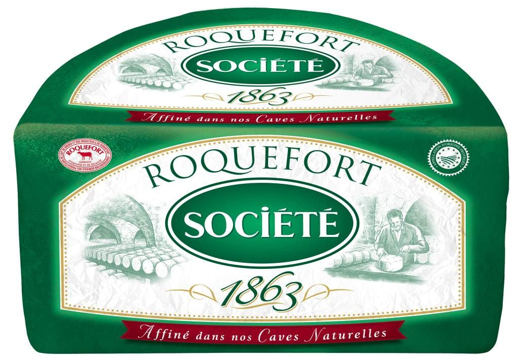 Wholesale Soc B Roquefort Societe Cheese 2.8 LB-2ct Case Bulk