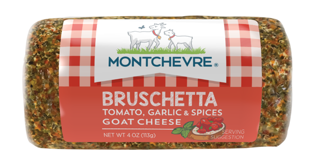 Wholesale Montchevre Caprino Fresco Bruschetta Cheese 4 OZ-12ct Case Bulk