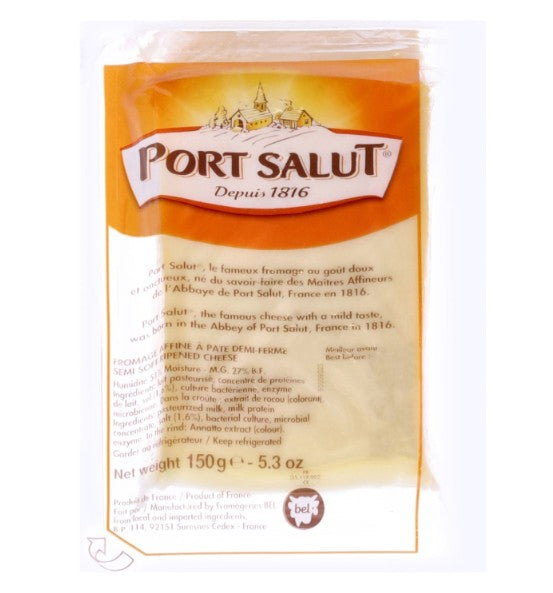 Wholesale Port Salut Precut Cheese 5.3 OZ-10ct Case Bulk