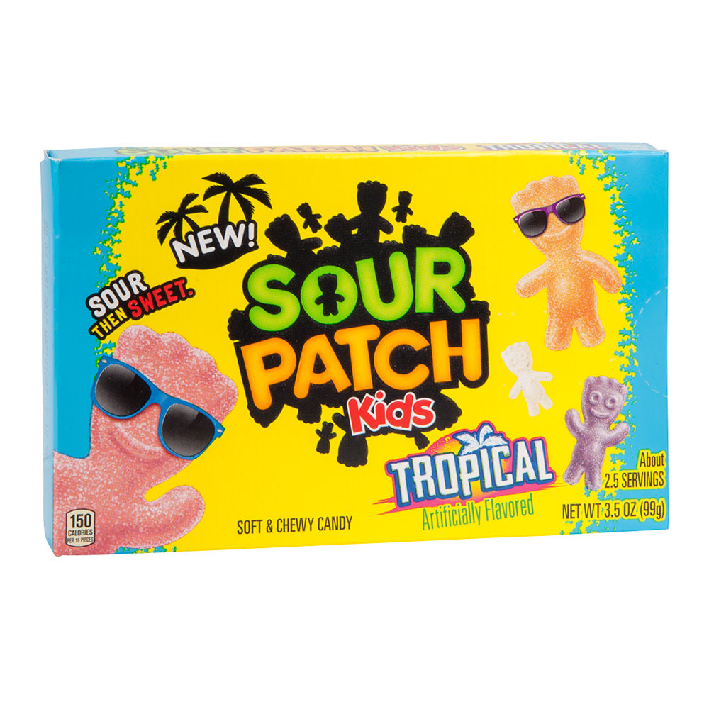 Wholesale Sour Patch Kids Tropical 3.5 Oz Theater Box- Bulk