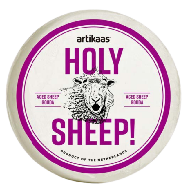 Wholesale Artikaas “Holy Sheep” Sheep Gouda Cheese 9 LB-1ct Case Bulk