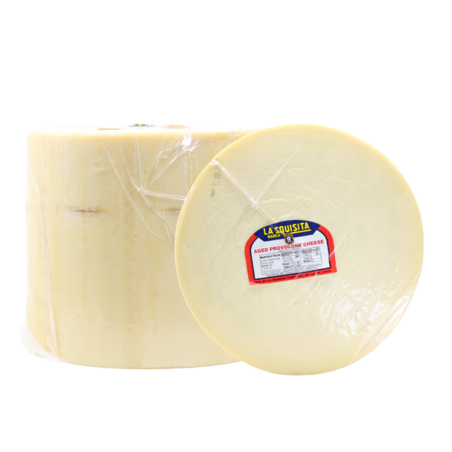 Wholesale La Squisita Provolone Center Cuts Cheese 25 LB-1ct Case Bulk