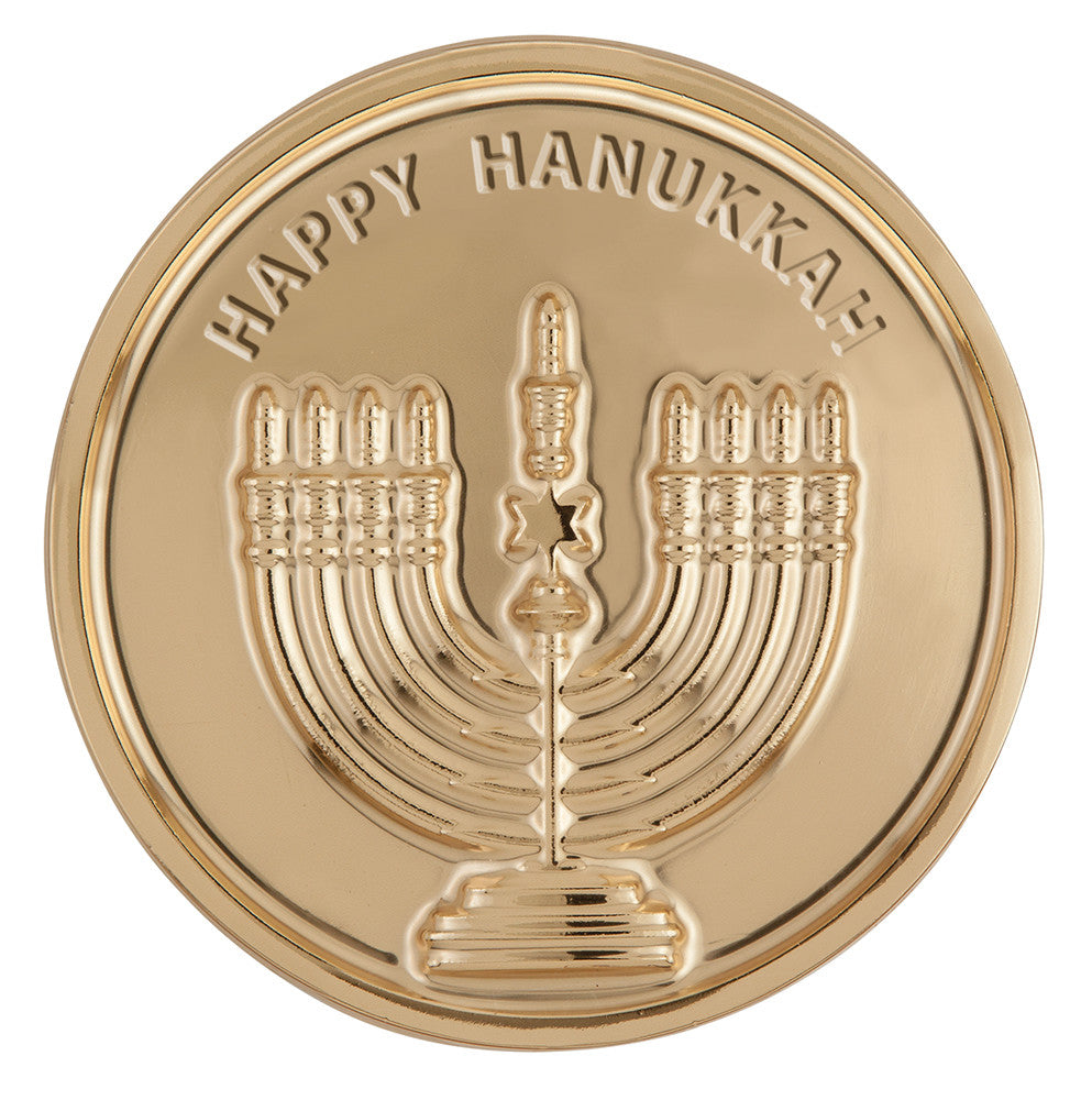 Wholesale Müttenberg Candy Solid Milk Chocolate Giant Gelt 8.65 Oz- Bulk