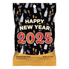 Wholesale Müttenberg Candy New Years Champagne Flavored Gummy Bears 4 Oz Peg Bag- Bulk