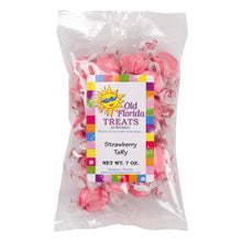 Wholesale Old Florida Treats Strawberry Taffy 7 Oz Bag *Fl Dc Only*- Bulk