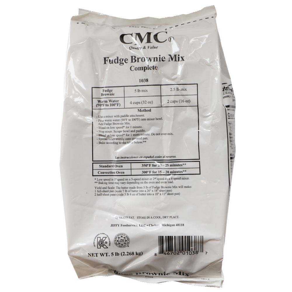 Cmc Fudge Brownie Mix 5Lb | 5 lb