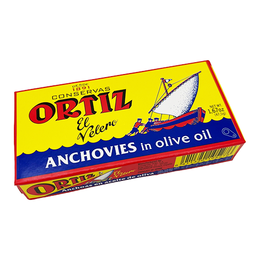 Ortiz Anchovy Fillets In Oil 1.7oz