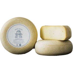 Wholesale Point Reyes Toma Farmers Cheese Wheel 10lb-1ct Case Bulk