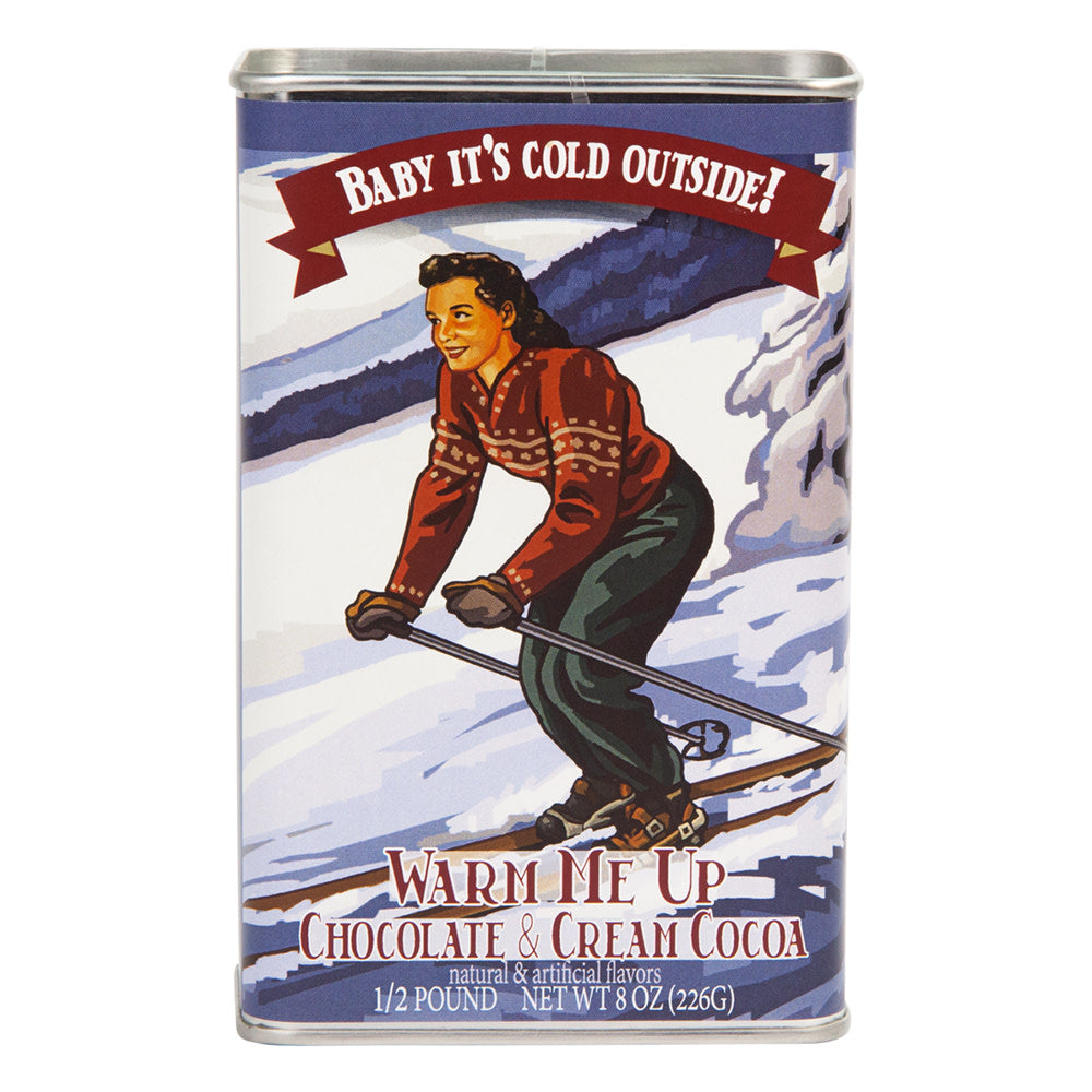 Wholesale Baby It'S Cold Outside! Chocolate & Cream Cocoa 8 Oz Tin-6ct Case Bulk