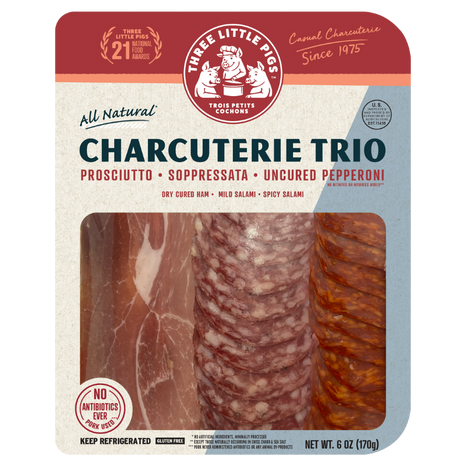 Wholesale Les Trois Charcuterie Trio 6 OZ-12ct Case Bulk