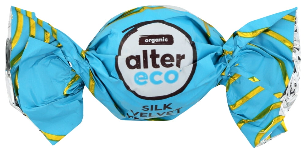 Alter Eco Chocolate Silk Velvet Truffles 0.42 Oz Packet